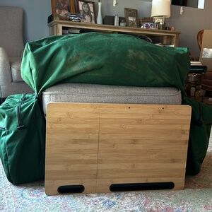 Saddle carrying 5 pocket nylon saddle bag